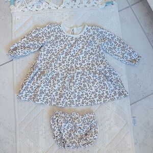 18-24 Girls Quincy Mae Long sleeve dress w/ bum cover